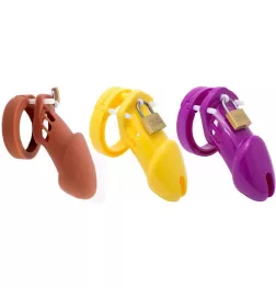 Silicone Male Chastity Device