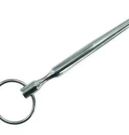 Urethral Stretching Solid Penis Plug With Glans Ring