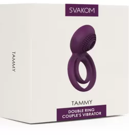 Svakom Tammy Dual Penis Ring with Stimulator